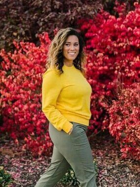 Rustic Yellow Crew Neck Sweatshirt